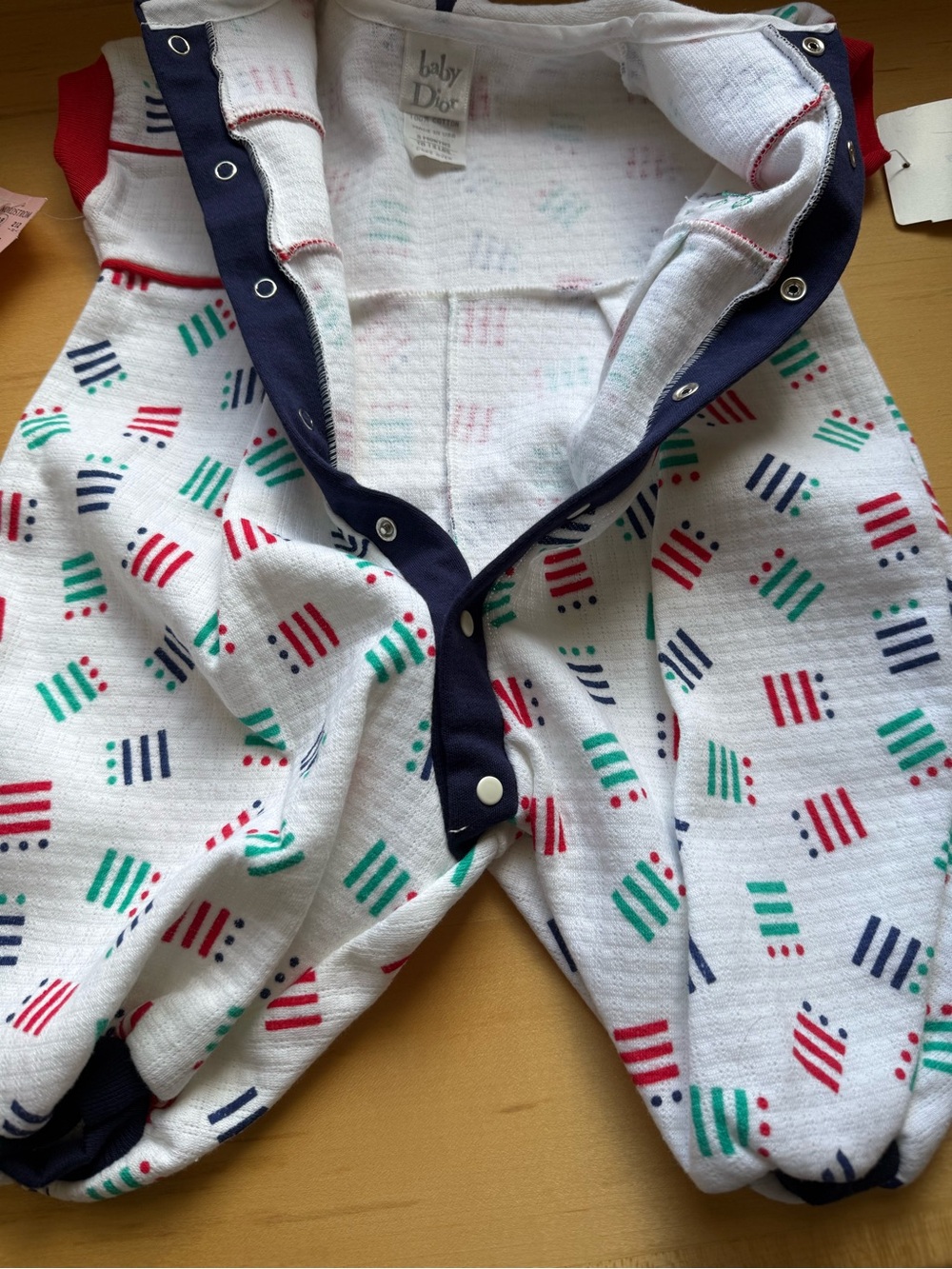 Vintage Baby Dior Onesie (new with tags!) - Picture 7 of 8